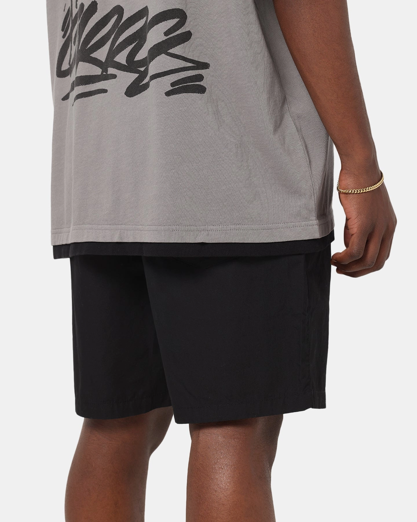 Carre Star Academy Beach Shorts Black multiple pockets