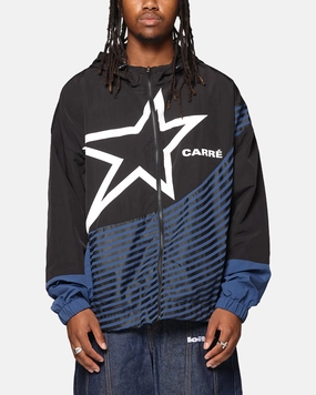 Carre Star Shooter Windbreaker Jacket Black/Blue car