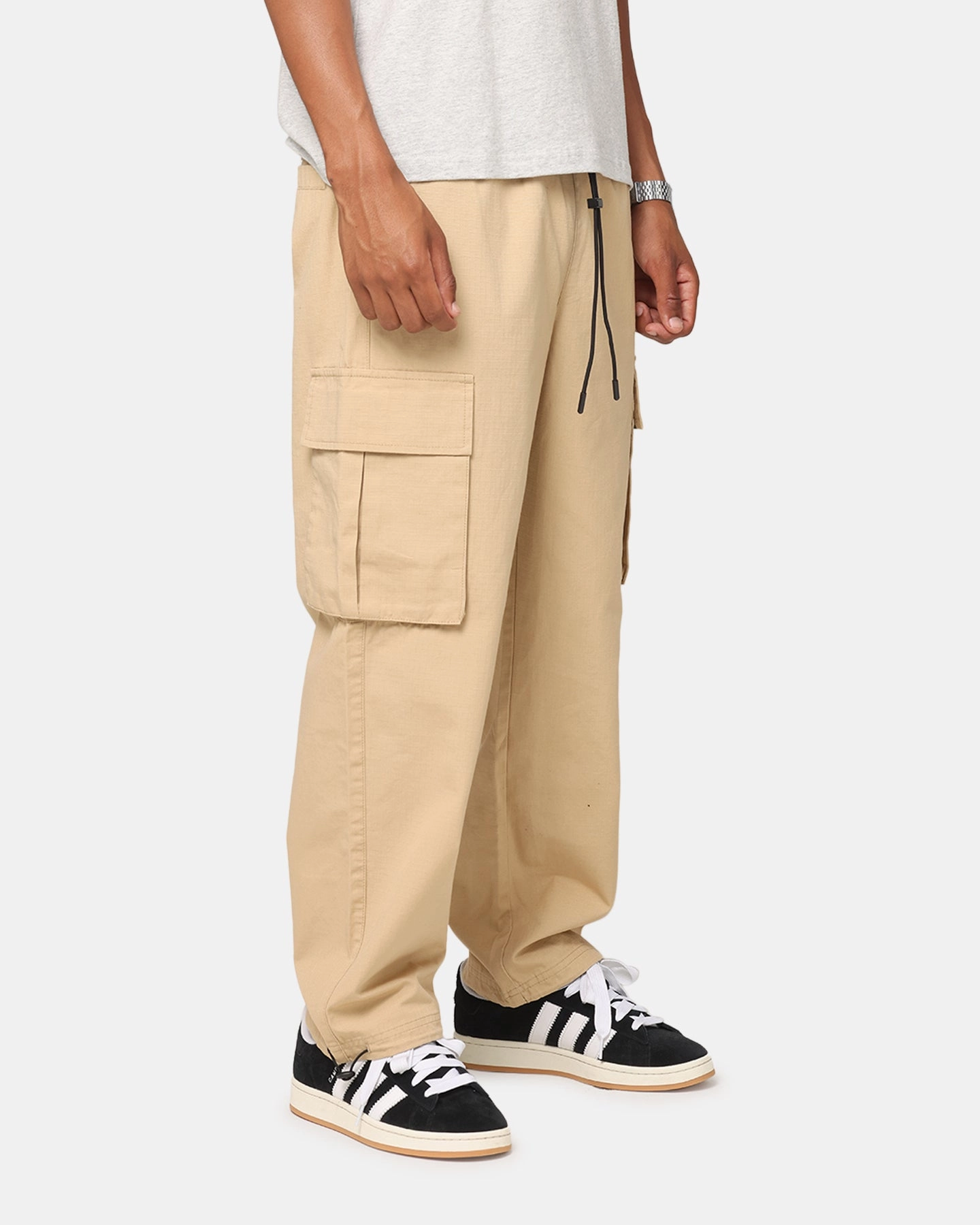 Carre Superior Cargo Joggers Tan MultiPocketDesign