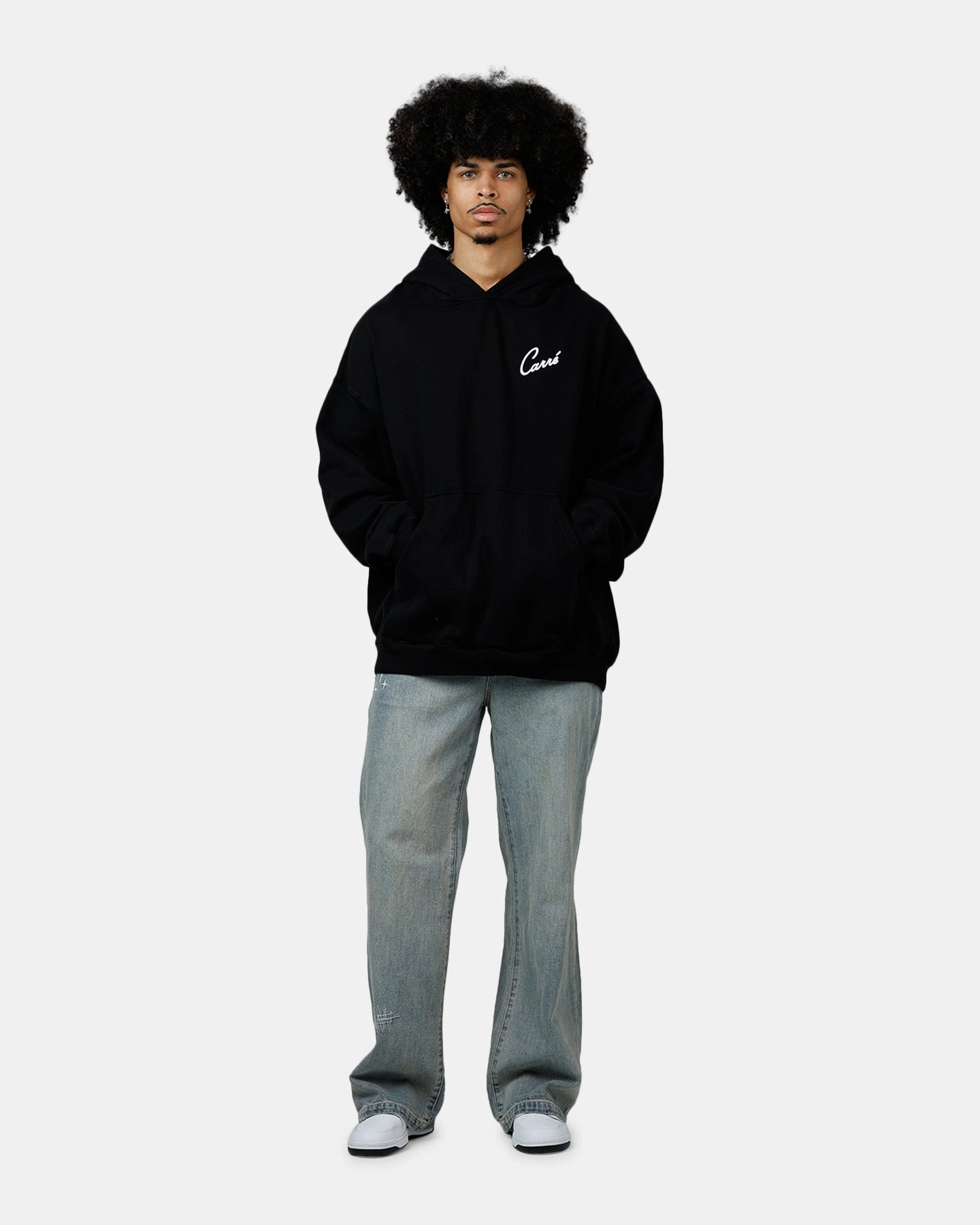 Carre Swifty Hoodie Black Swim Waterproof Outer Layer