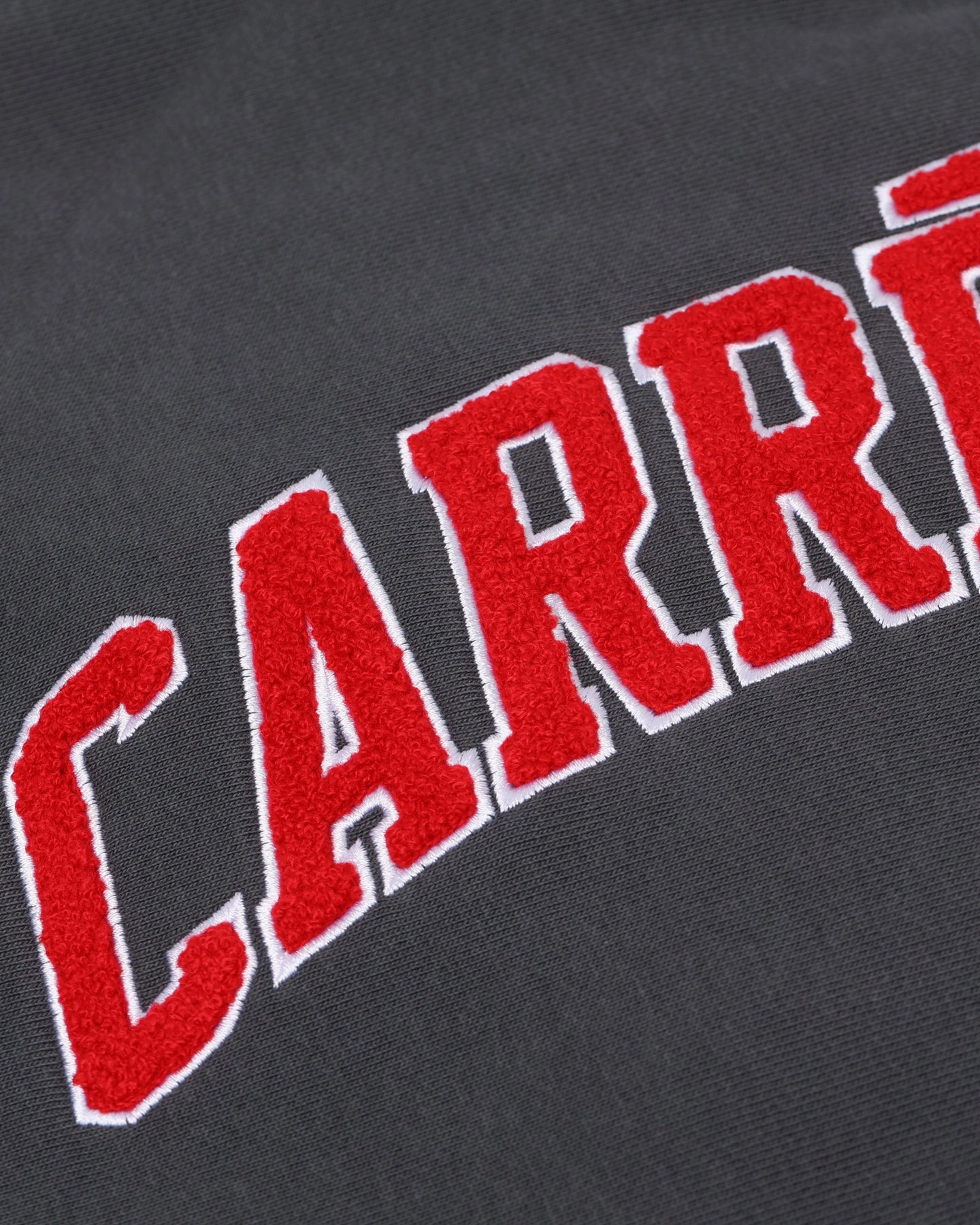 Layered Insulation Carre Team Two Tone Oversized Hoodie Black