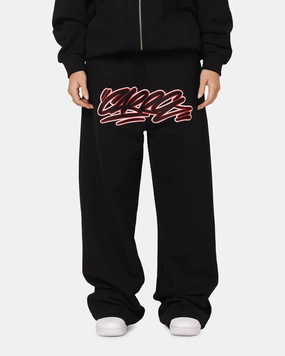 Carre Terrace Trackpants Black BreathableMaterial