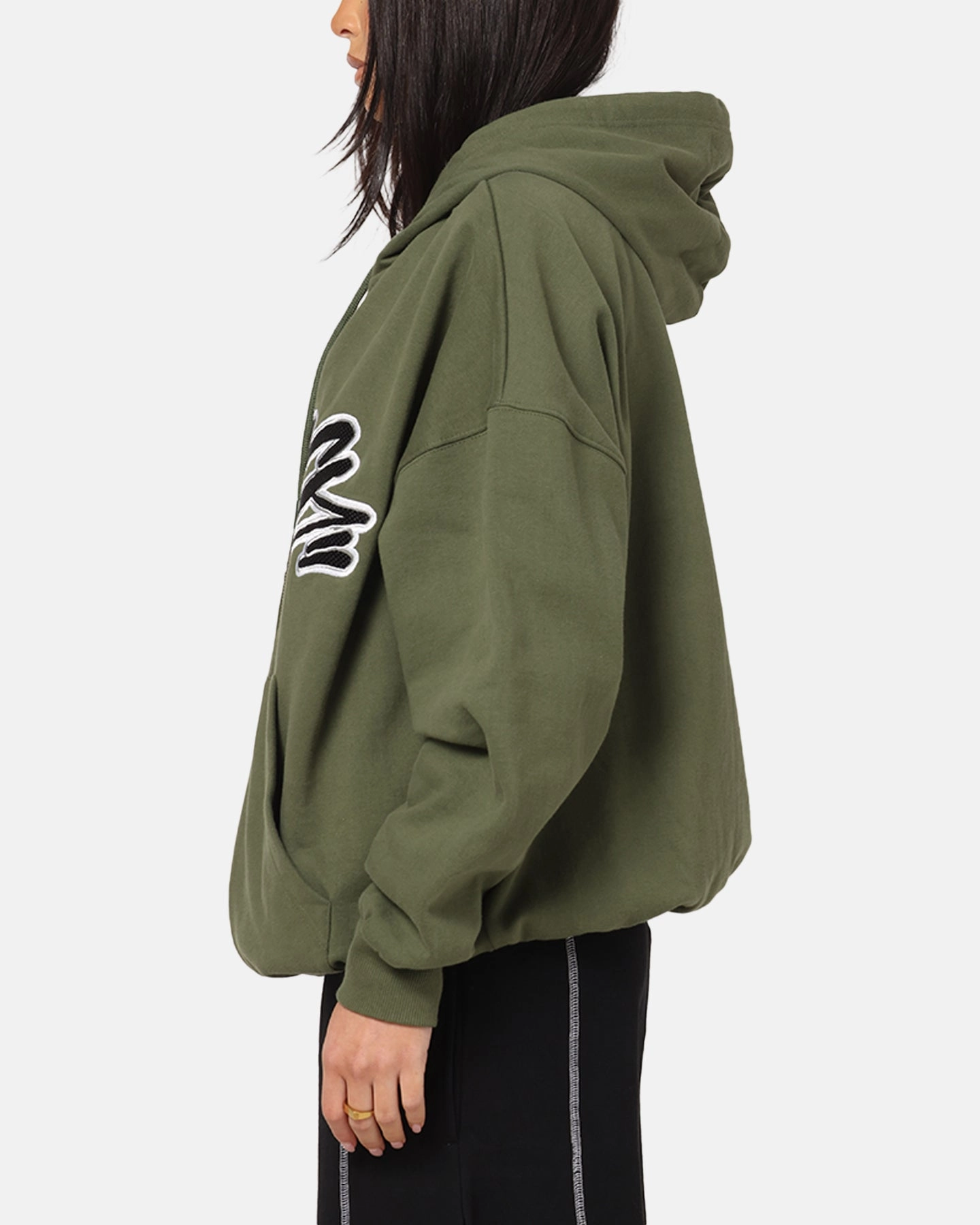 Carre Terrace Zip Hoodie Olive Travel Friendly Travel Style