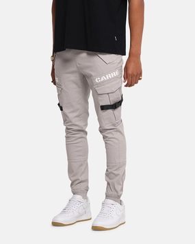 Reinforced Pockets Carre Transition Cargo Joggers Grey