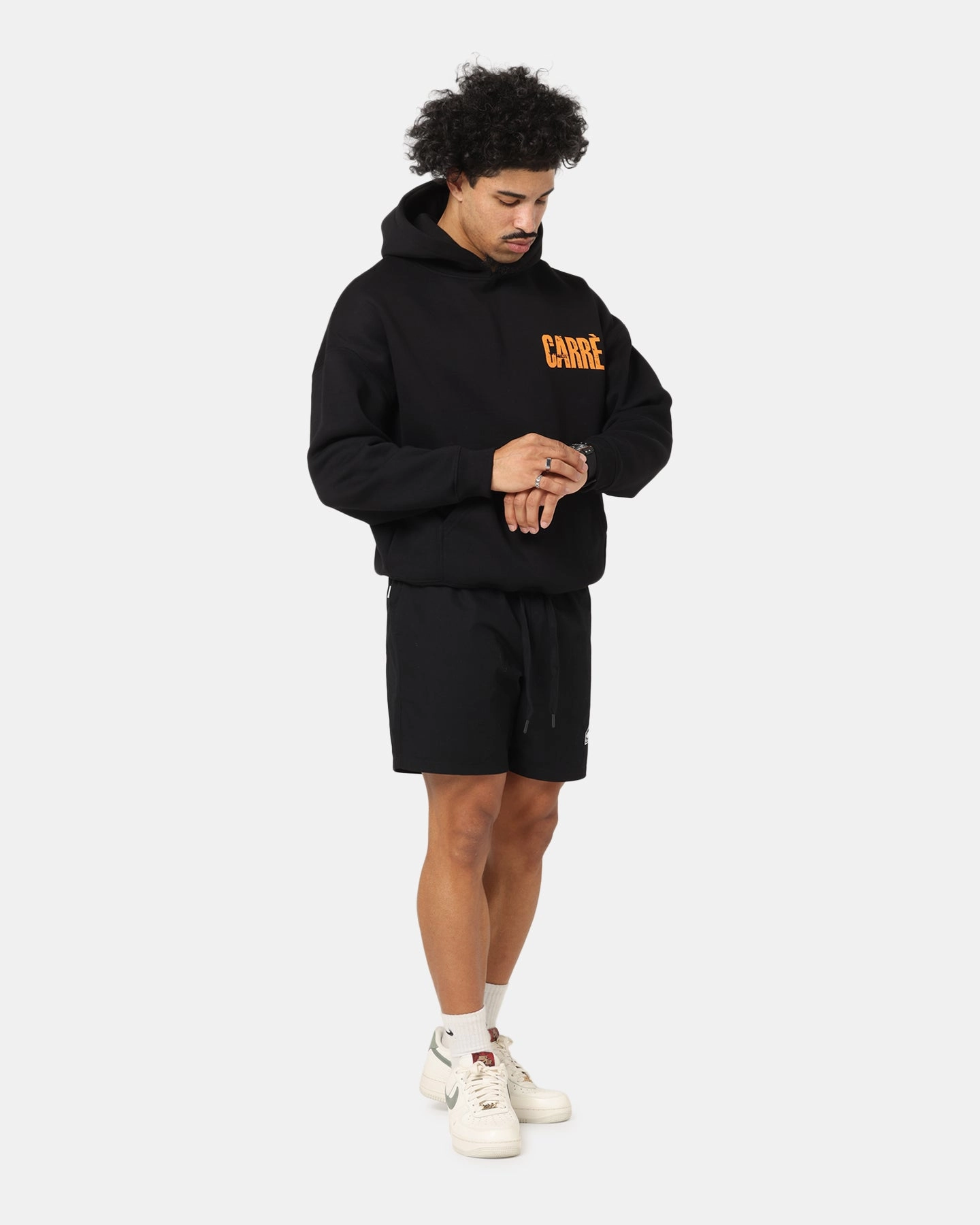 youth choice Carre Trenches Hoodie Black