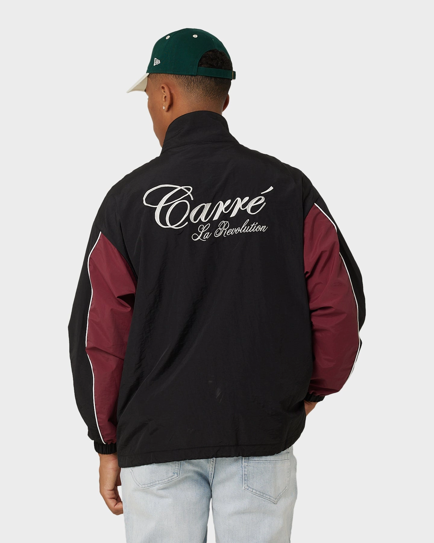 packable Carre Vibe Windbreaker Black