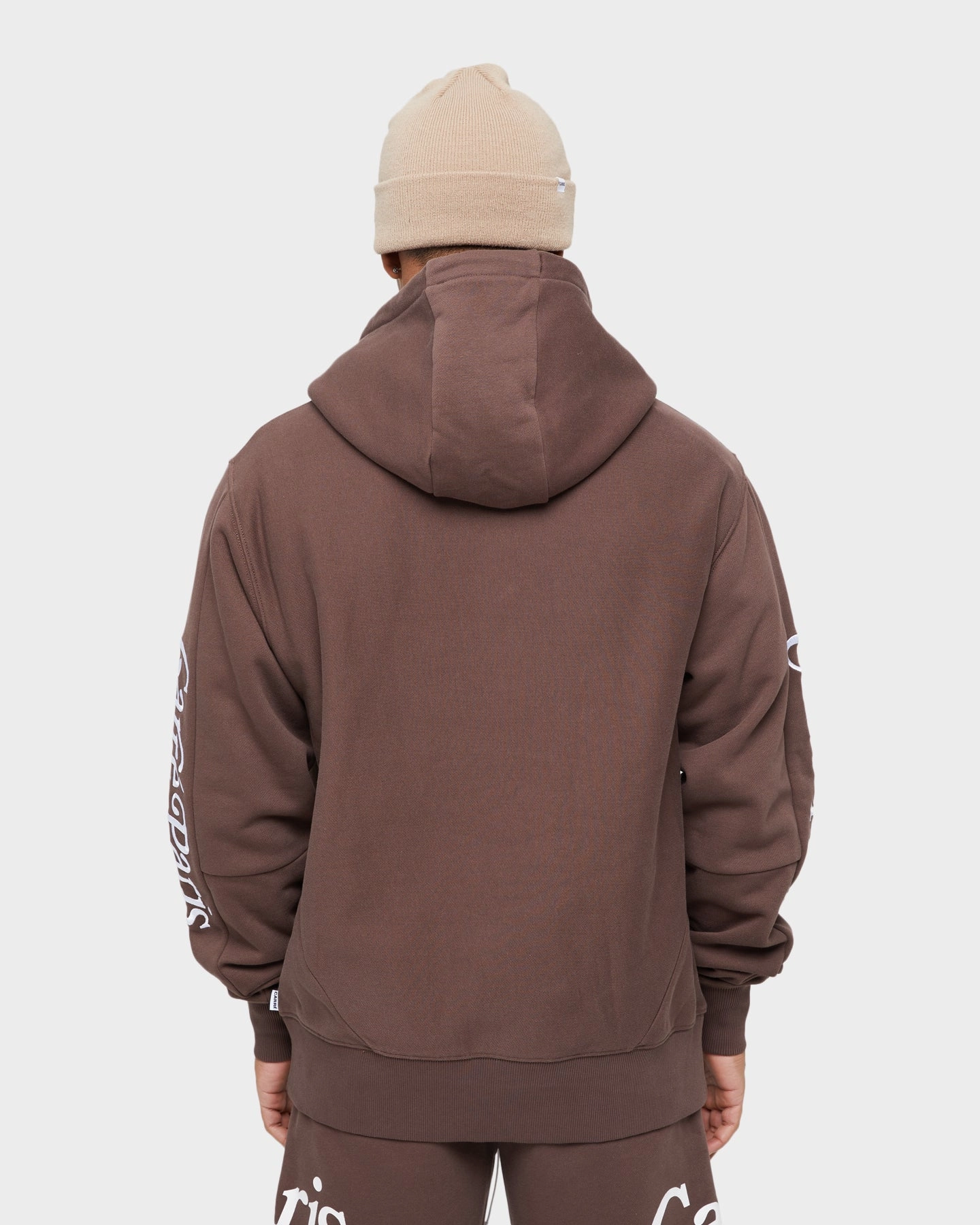 Thermoregulating Technology Rugged Outerwear Carre Volle Hoodie Dark Brown