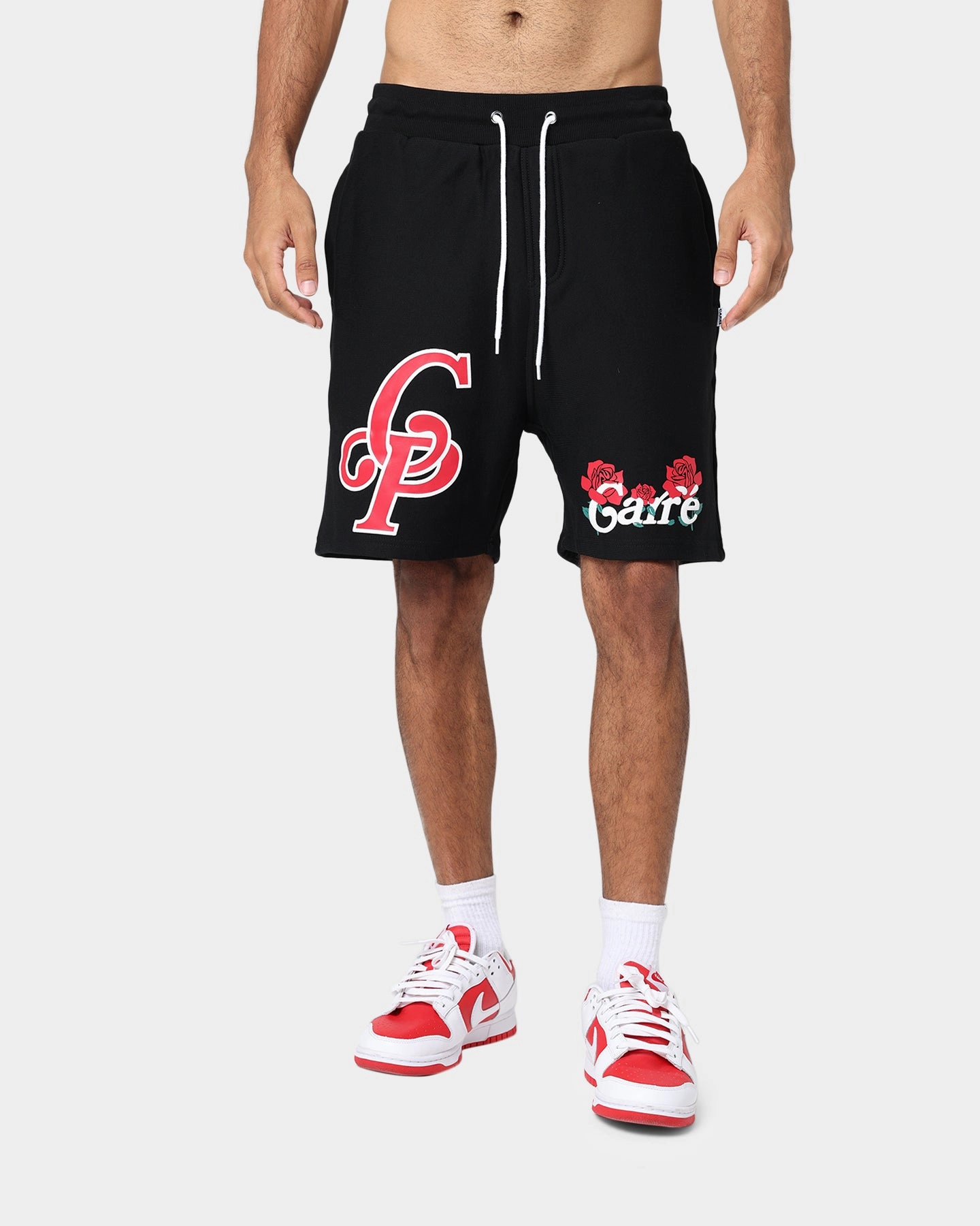 Carre Volle Rose Sweat Shorts Black sustainable product