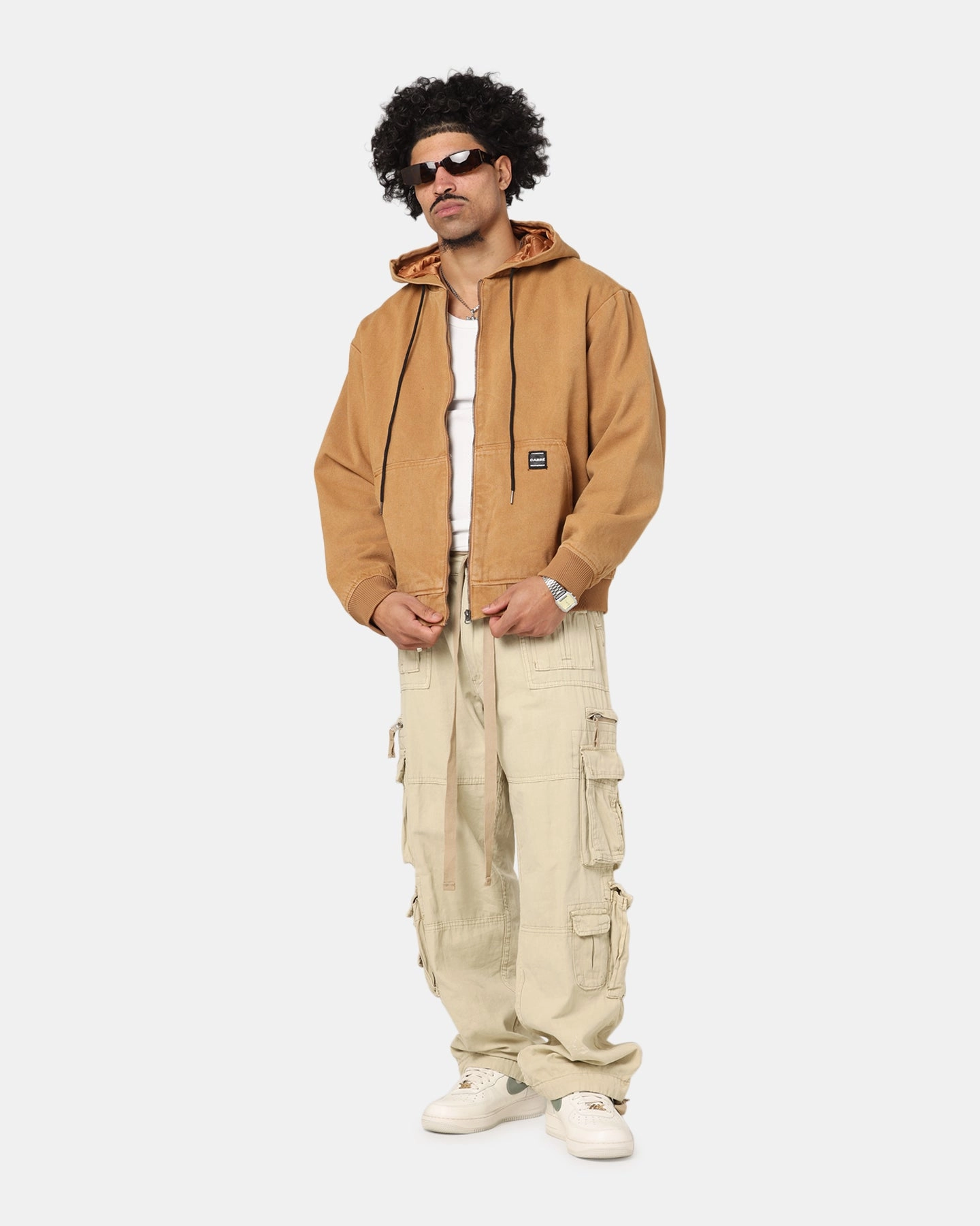 Carre Weathergear Jacket Washed Brown Eyeliner Mindfulness