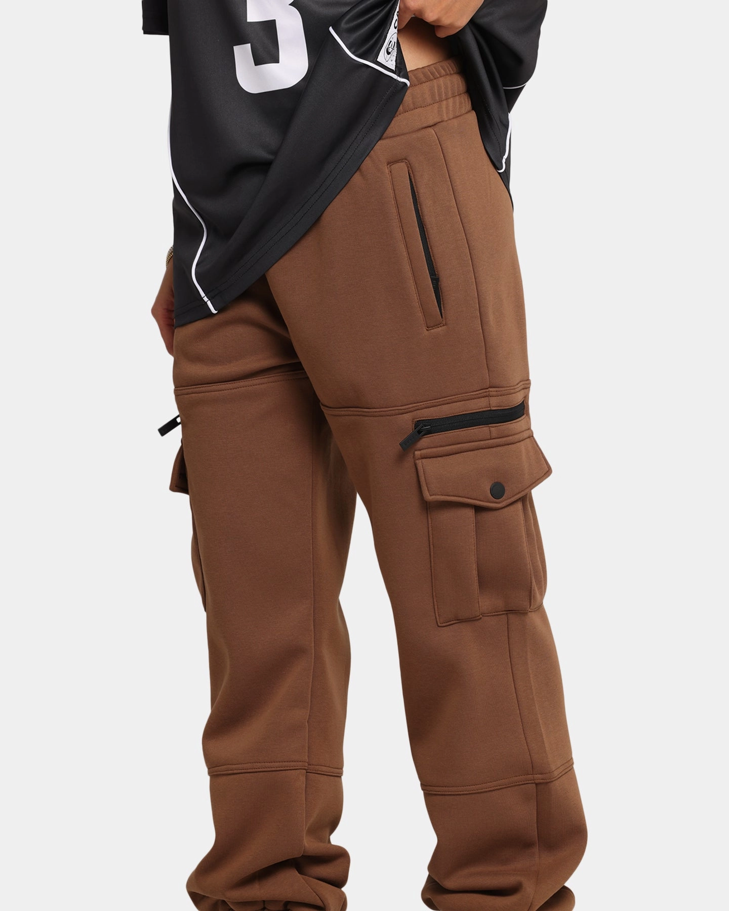 Carre Weathergear Trackpants Washed Brown Anti Pilling Abrasion Resistant Material