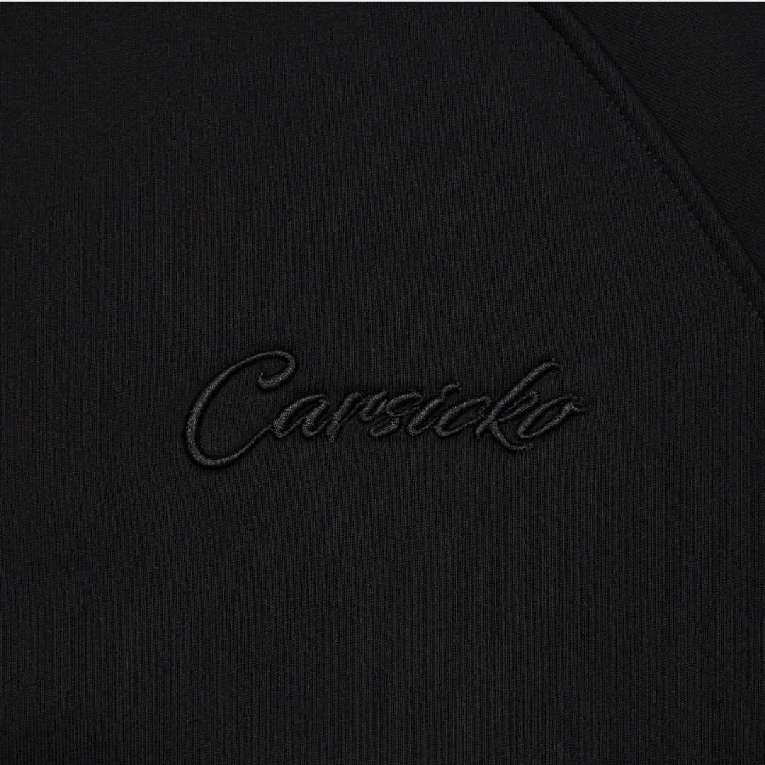 Hydration Pocket Design season Carsicko Core Hoodie - Black