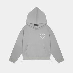 men's style space-saving Carsicko Signature Hoodie - Sexy Grey