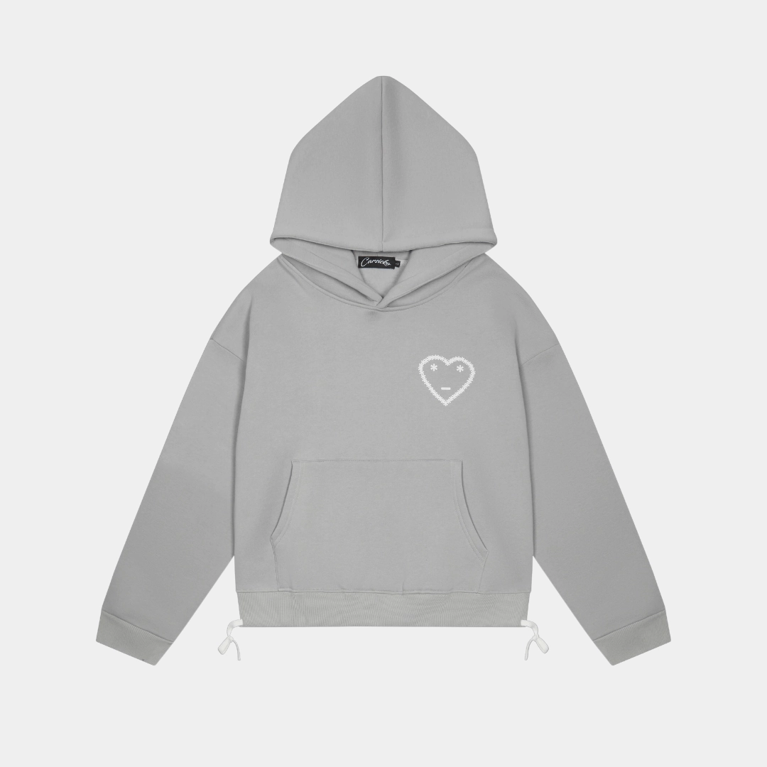 men's style space-saving Carsicko Signature Hoodie - Sexy Grey