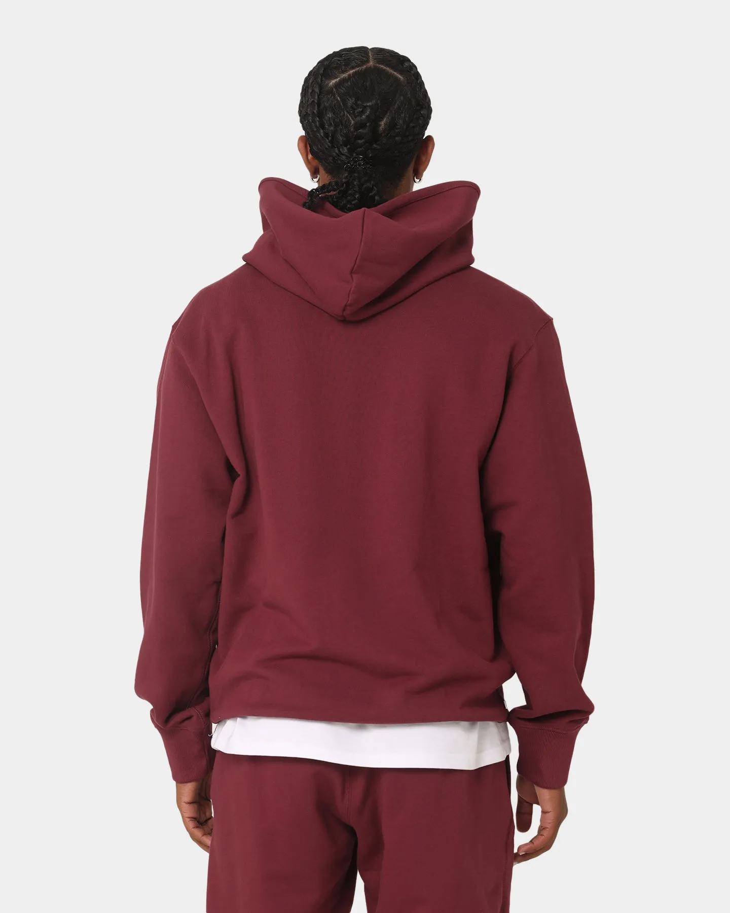 Adidas C French Terry Hoodie Shadow Red business people