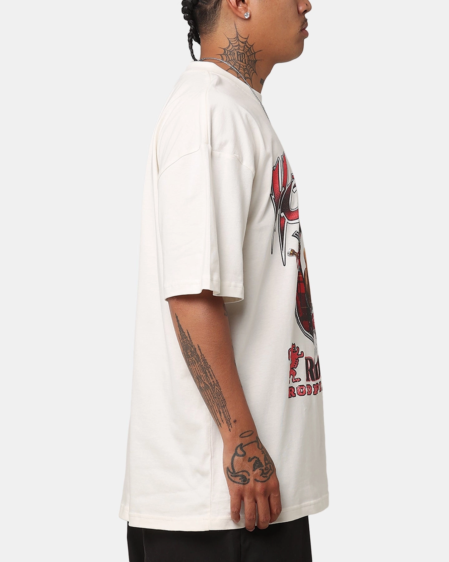 kids' Culture Kings X WWE Roddy "Rowdy" Piper Vintage T-Shirt Off White