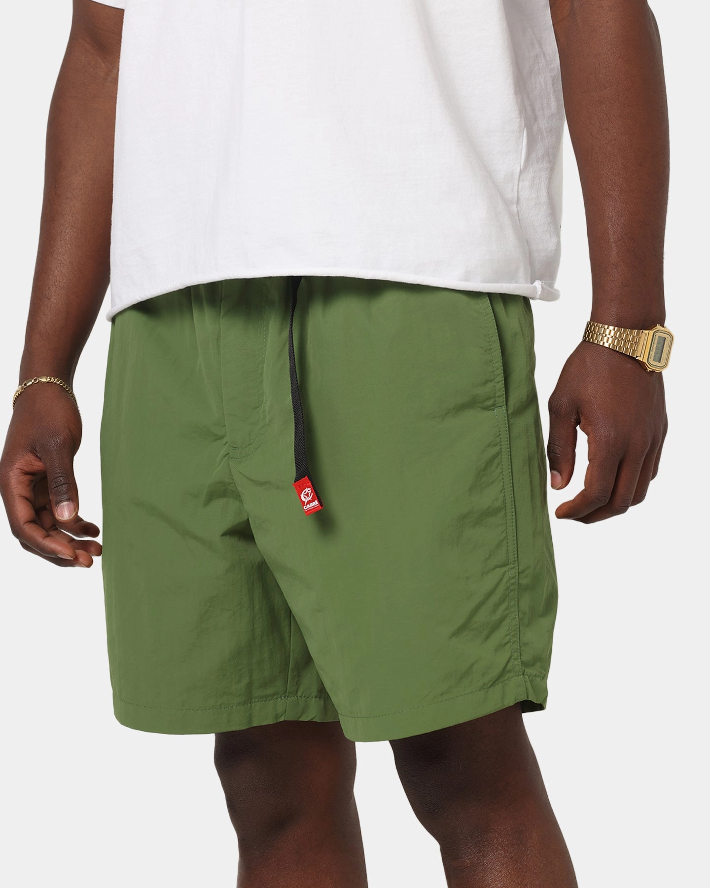 corduroy shorts Carre International Shorts Khaki