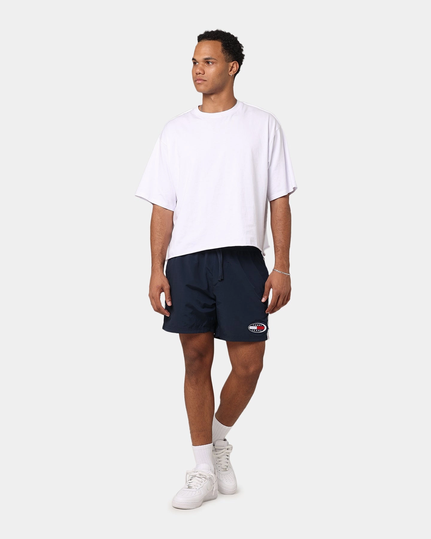 Everyday Comfort Compact Storage Feature Tommy Jeans TJM Archive Beach Shorts Dark Night Navy