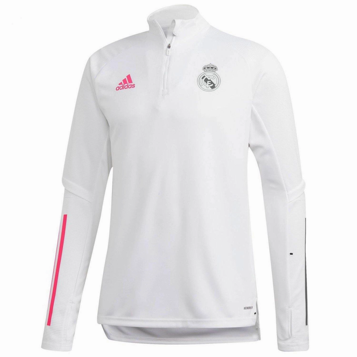 Real Madrid soccer technical training sweat top 2020/21 - Adidas Smart Fabric Odor Control buckle