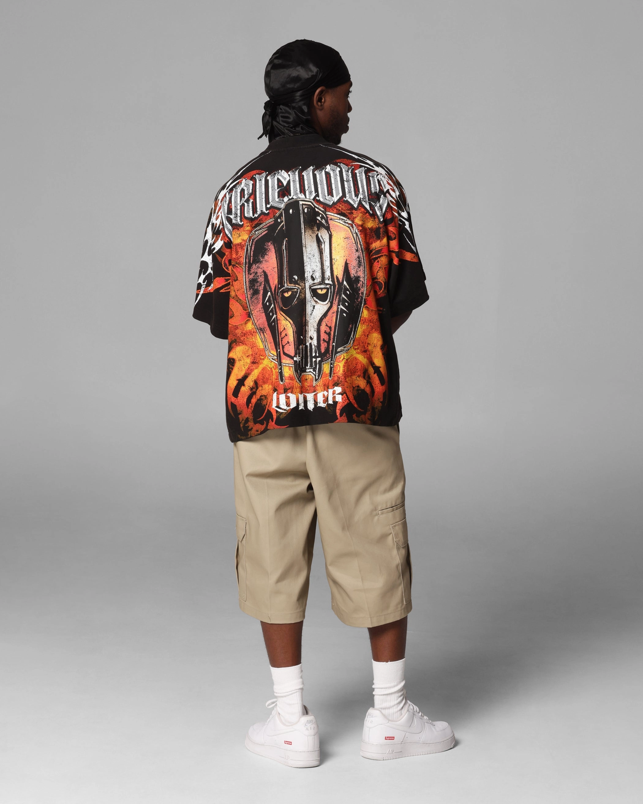 Easy Layer Loiter Star Wars Grievous Vintage T-Shirt Black/Red