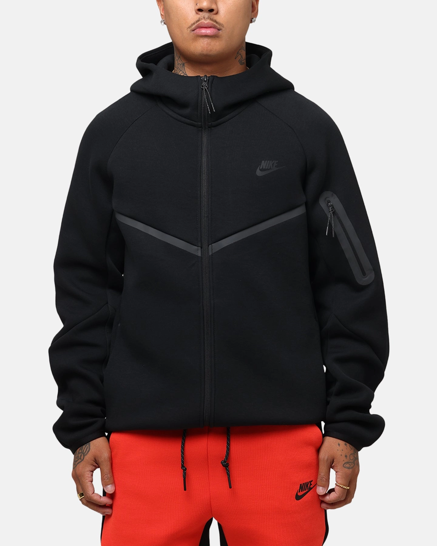 Walrus like Viral Item Nike Sportswear Tech Fleece Windrunner Jacket Black/Black