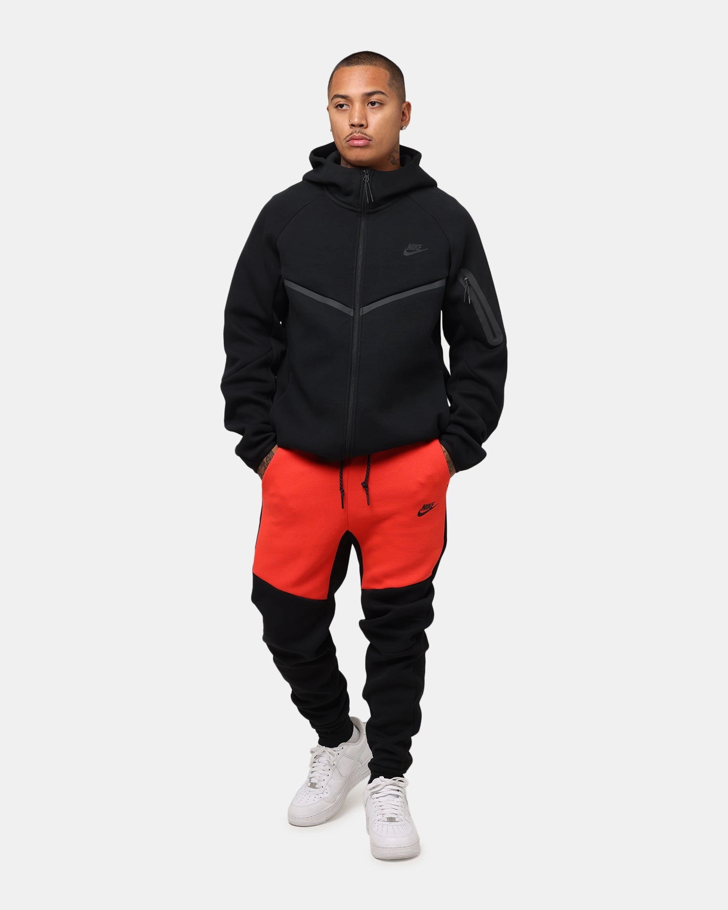 Trend Fashion Nike Sportswear Tech Fleece Windrunner Jacket Black/Black