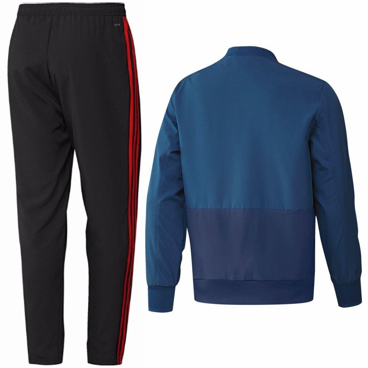 Spain Training Presentation Soccer Tracksuit 2018/19 - Adidas MoistureManagement Fabric