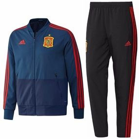 Spain Training Presentation Soccer Tracksuit 2018/19 - Adidas energy-efficient