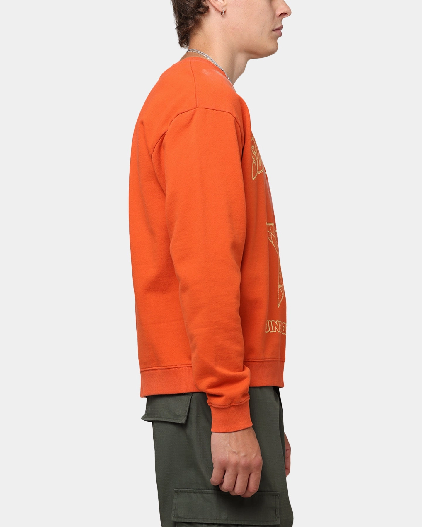 Scorpions Scropion Crewneck Red Classic Fit Thermal Locking Yarn