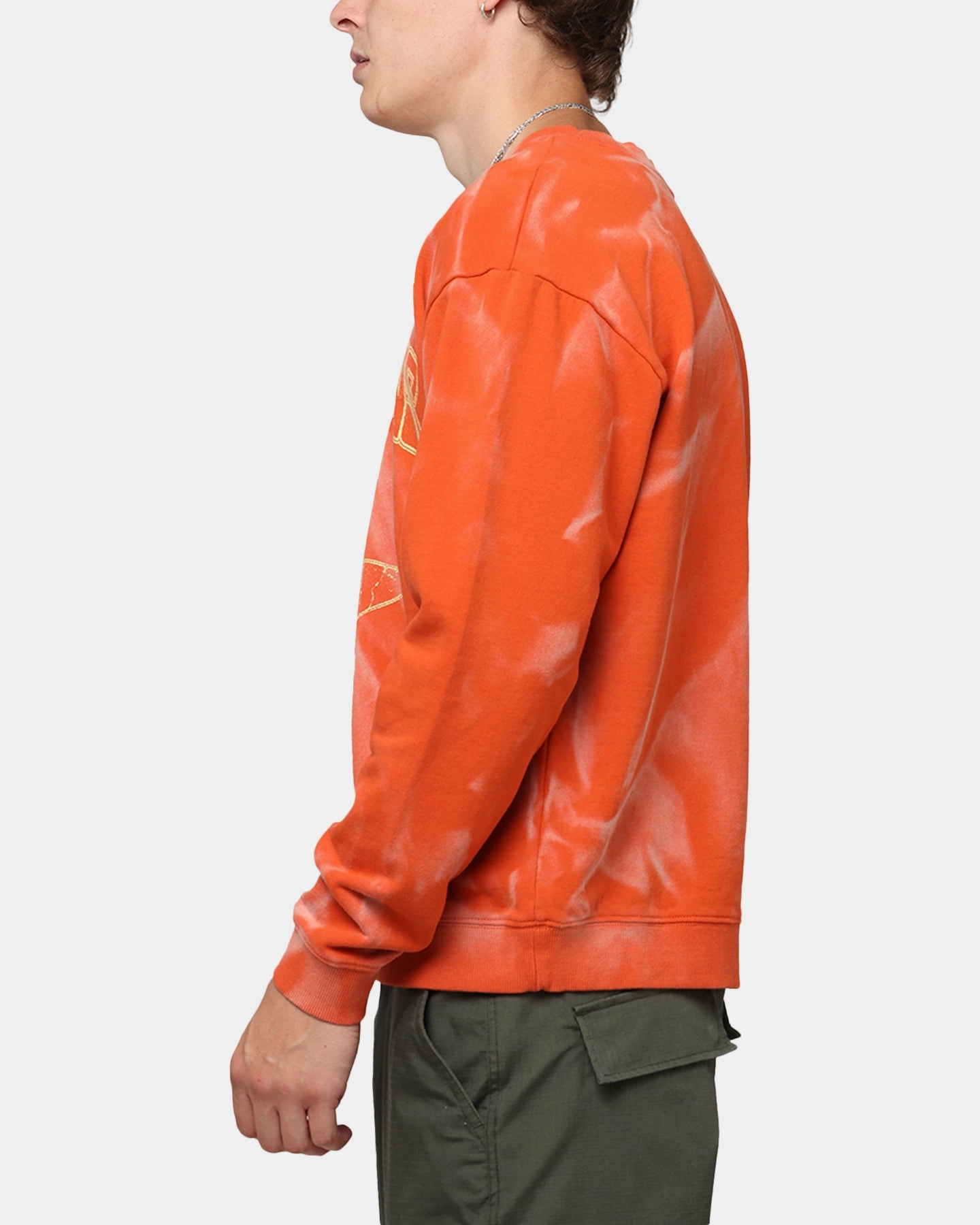 Relaxed Layers Winter Ready Outfit Scorpions Scropion Crewneck Red