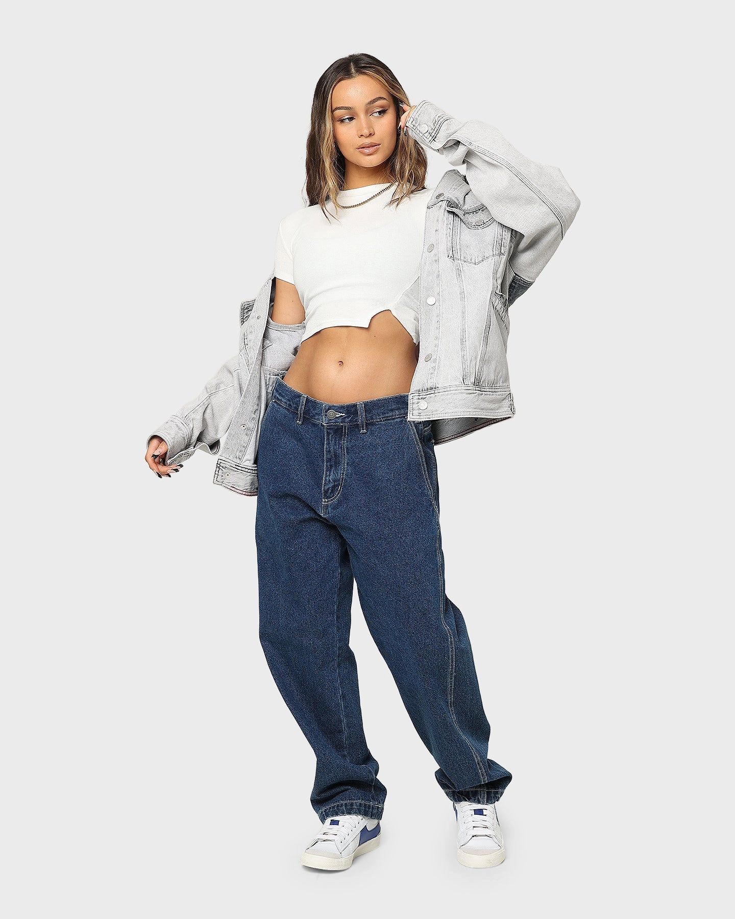 Hear Tommy Jeans TJ Archive Oversized Denim Jacket Denim Black