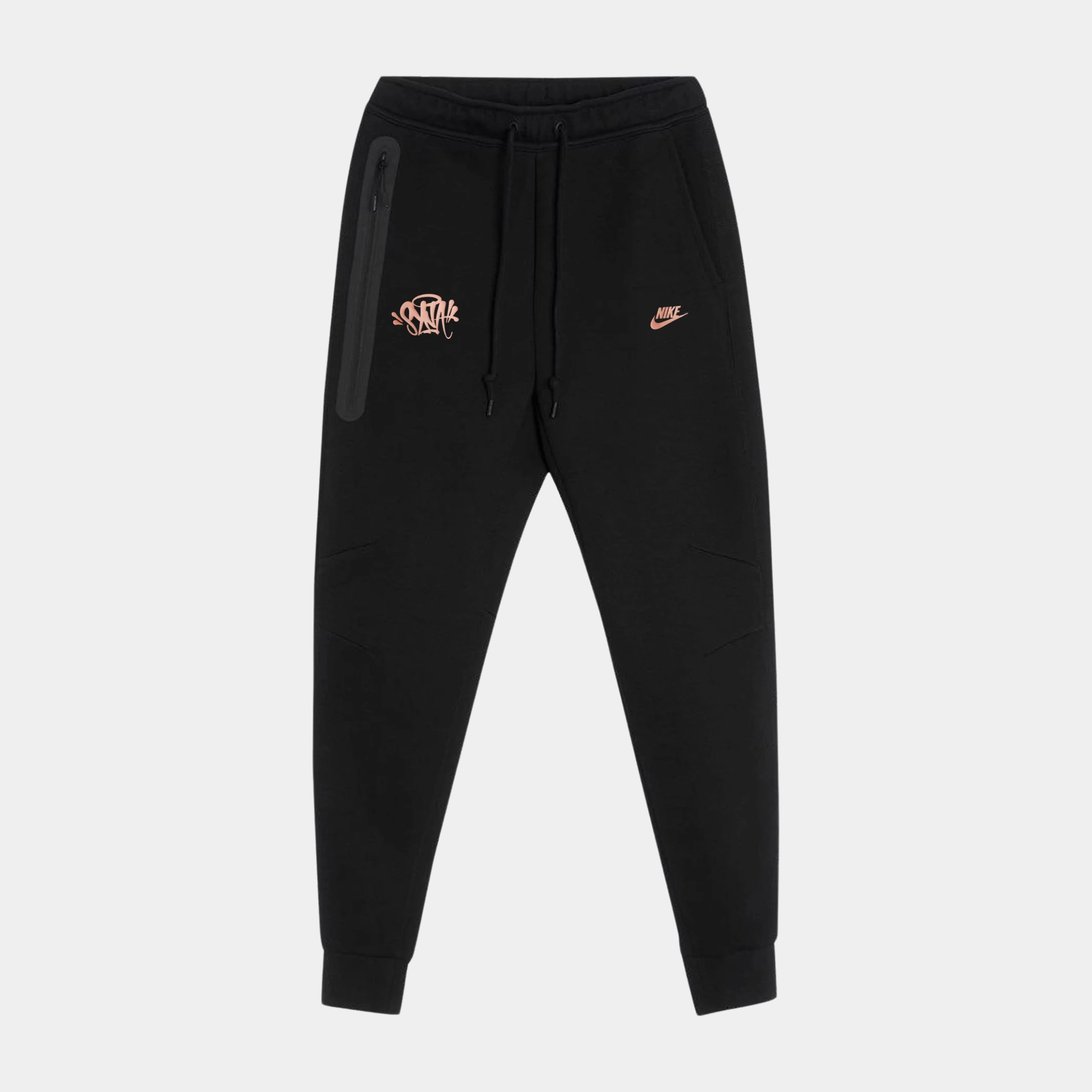 Central Cee x Nike Tech Fleece Tracksuit Joggers - Black, Anthracite, Metallic Red Bronze (Syna world) Meditation
