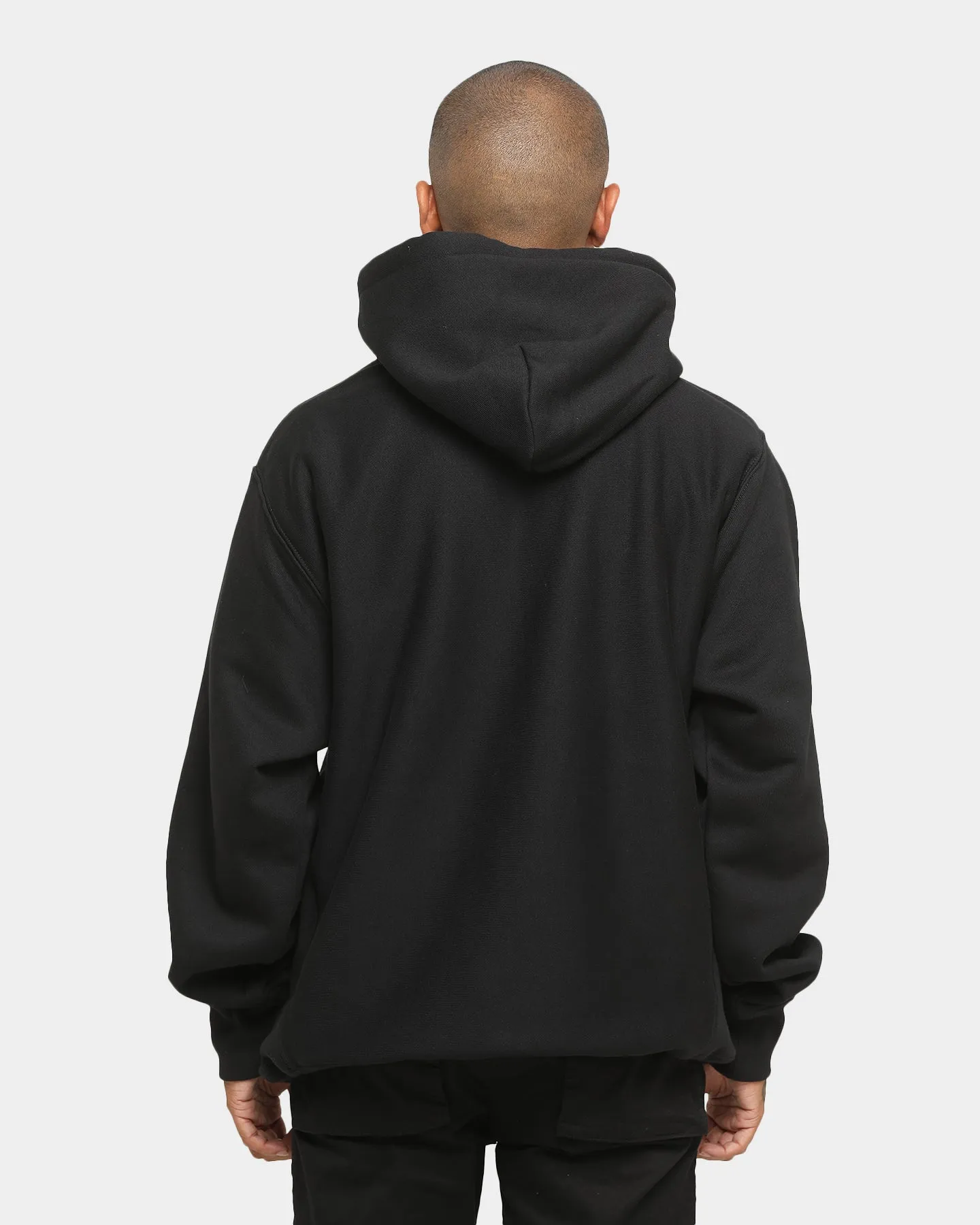 Project Champion Champion x Culture Kings Rev Weave Hoodie Black/Gold