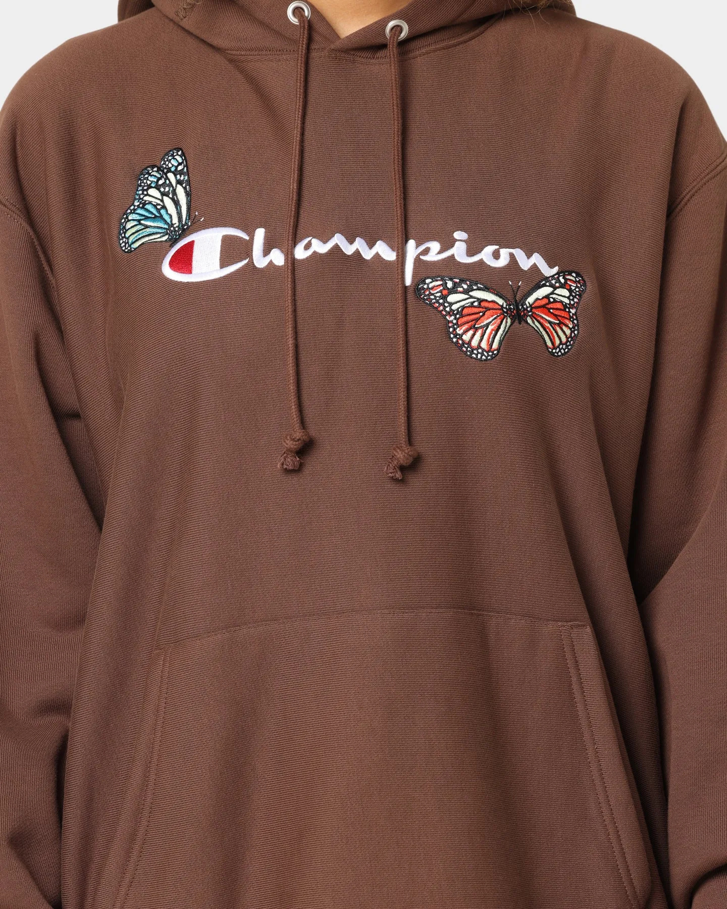 Champion Heritage Butterfly Embroidery Hoodie Coco Loco Belted