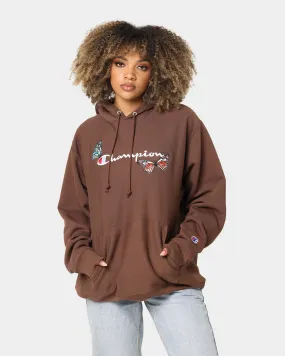 Weekend Ready Lip-gloss Champion Heritage Butterfly Embroidery Hoodie Coco Loco