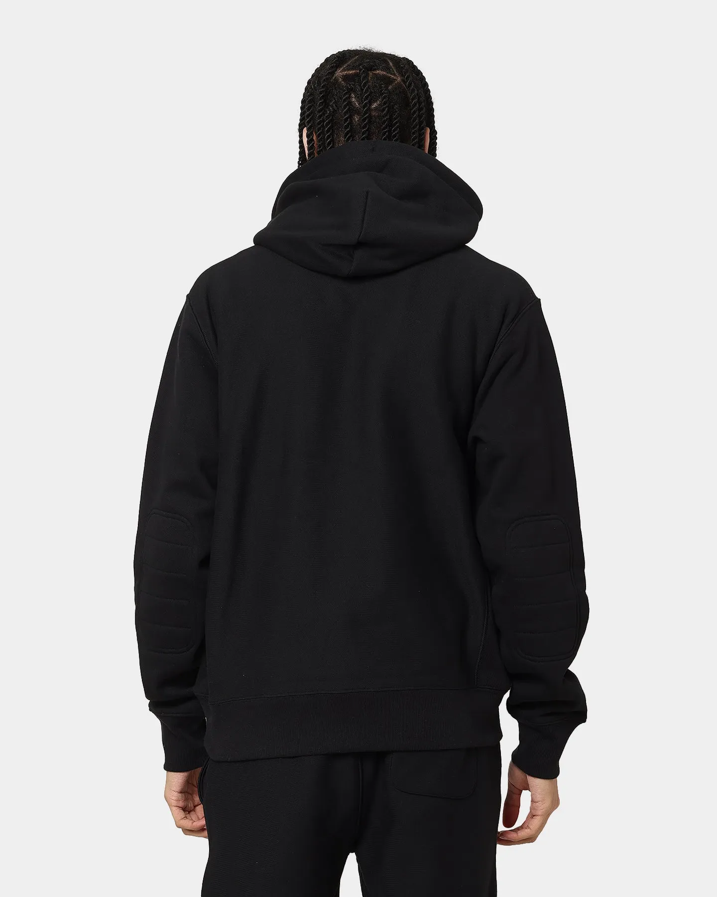 Champion Reverse Weave Archive Script Hoodie Black/Gold Classic Jacket baristas