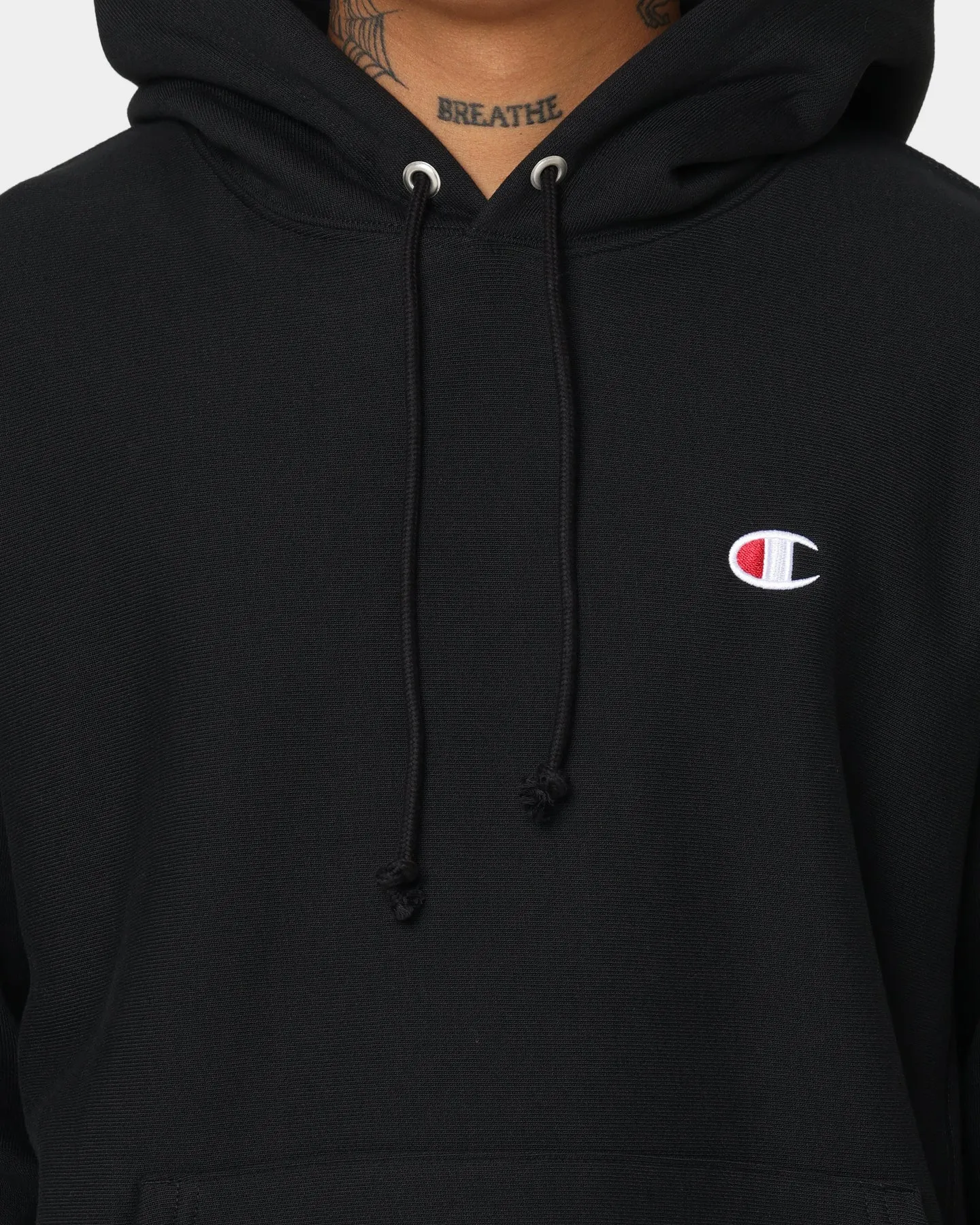 Situation Champion Reverse Weave Hoodie Black