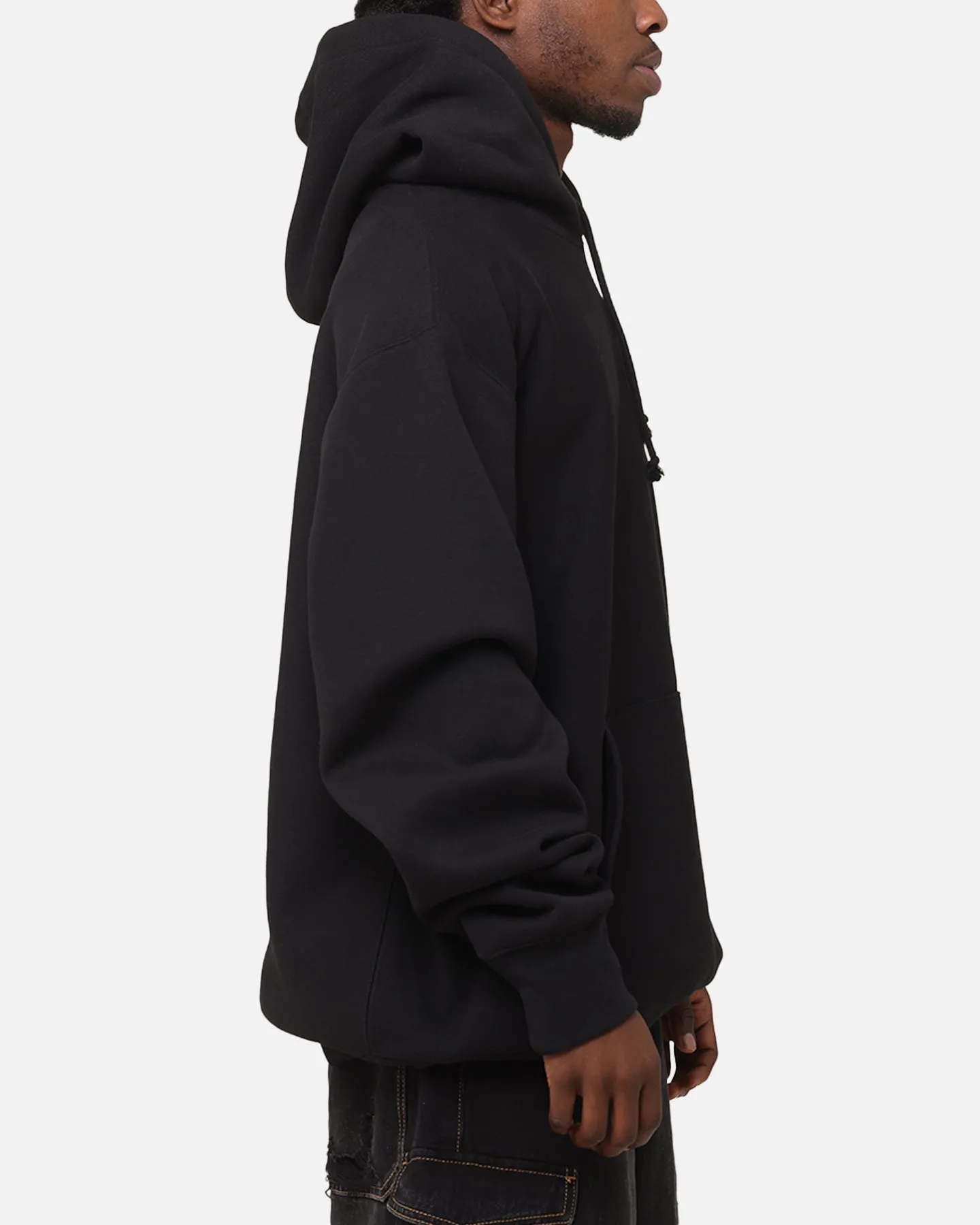 Champion Reverse Weave Lunar New Year Hoodie Black Reinforced Elbow Patches