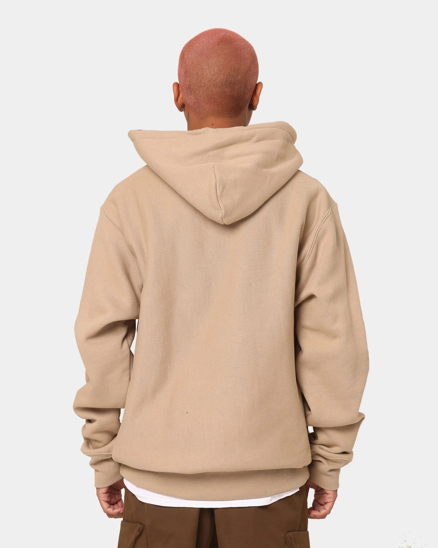 Skill Sport Inspired Champion Reverse Weave Quarter Zip Hoodie Country Walnut