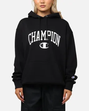Champion Rochester Graphic Hoodie Black Free Motion Design
