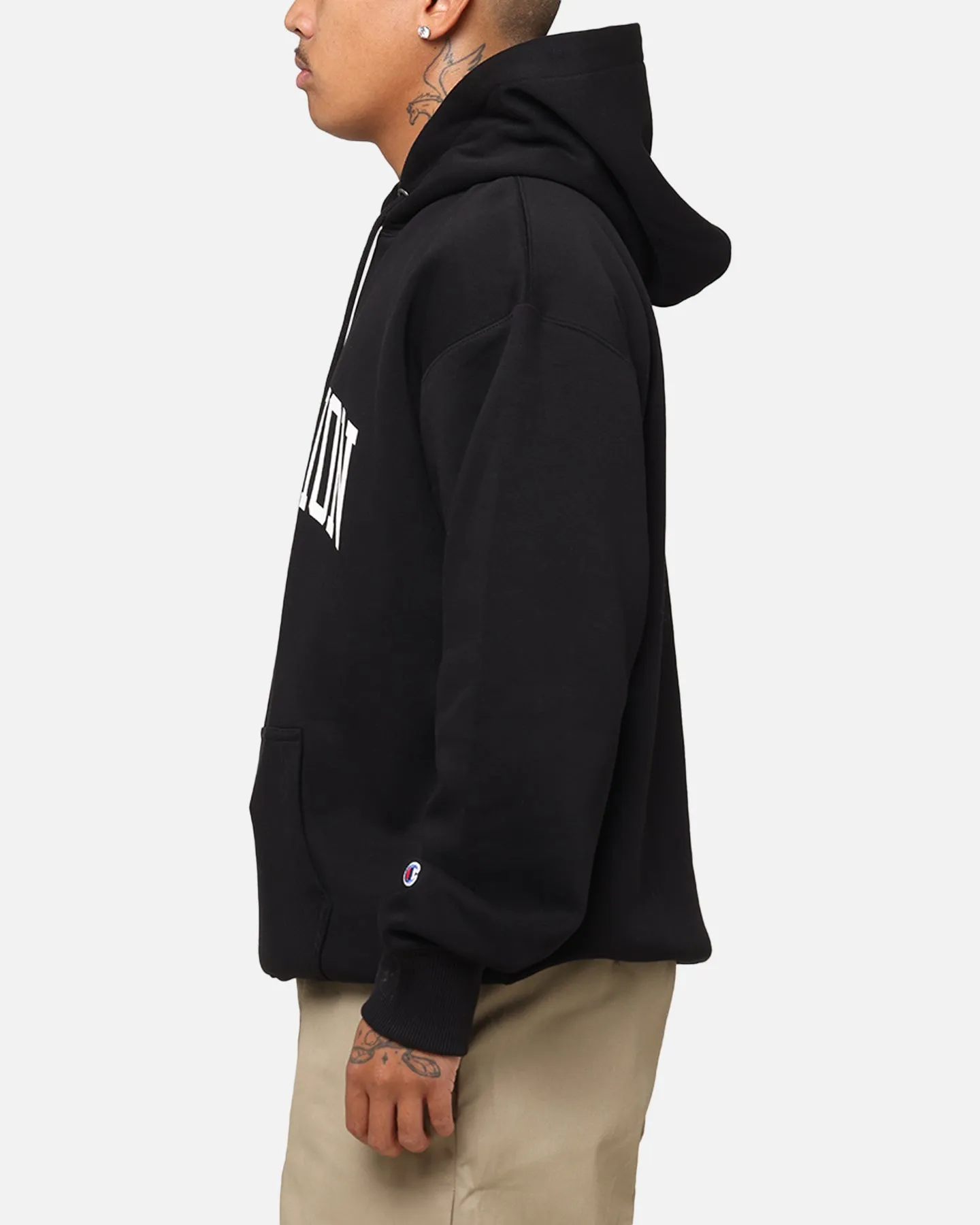 Champion Rochester Graphic Hoodie Black Appointment snowboarder