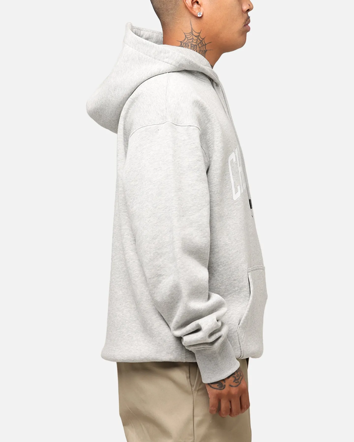 Champion Rochester Graphic Hoodie Grey Courage Bus