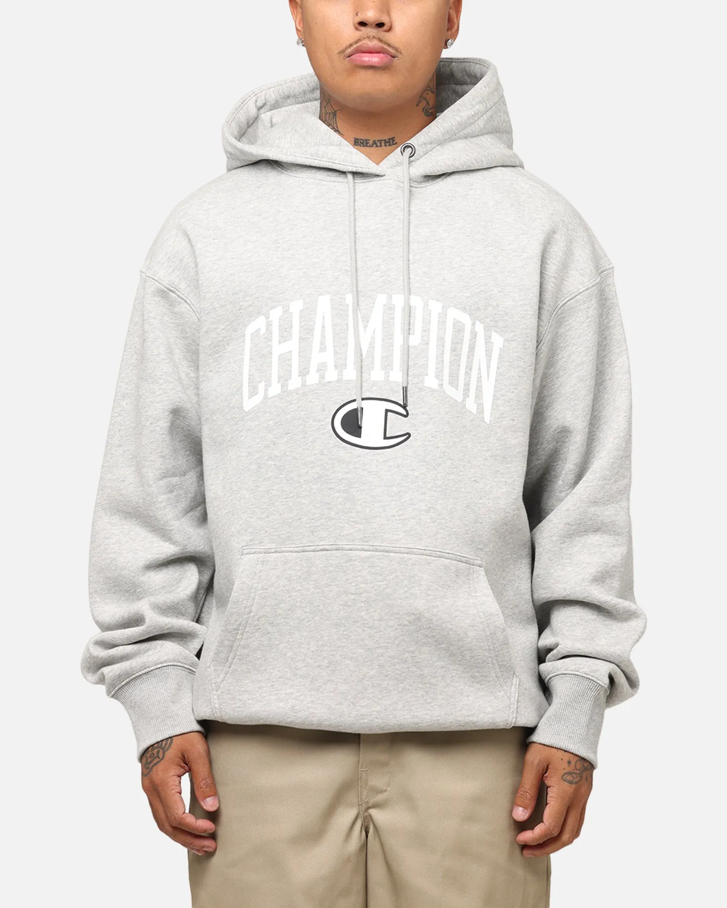 Champion Rochester Graphic Hoodie Grey Jump