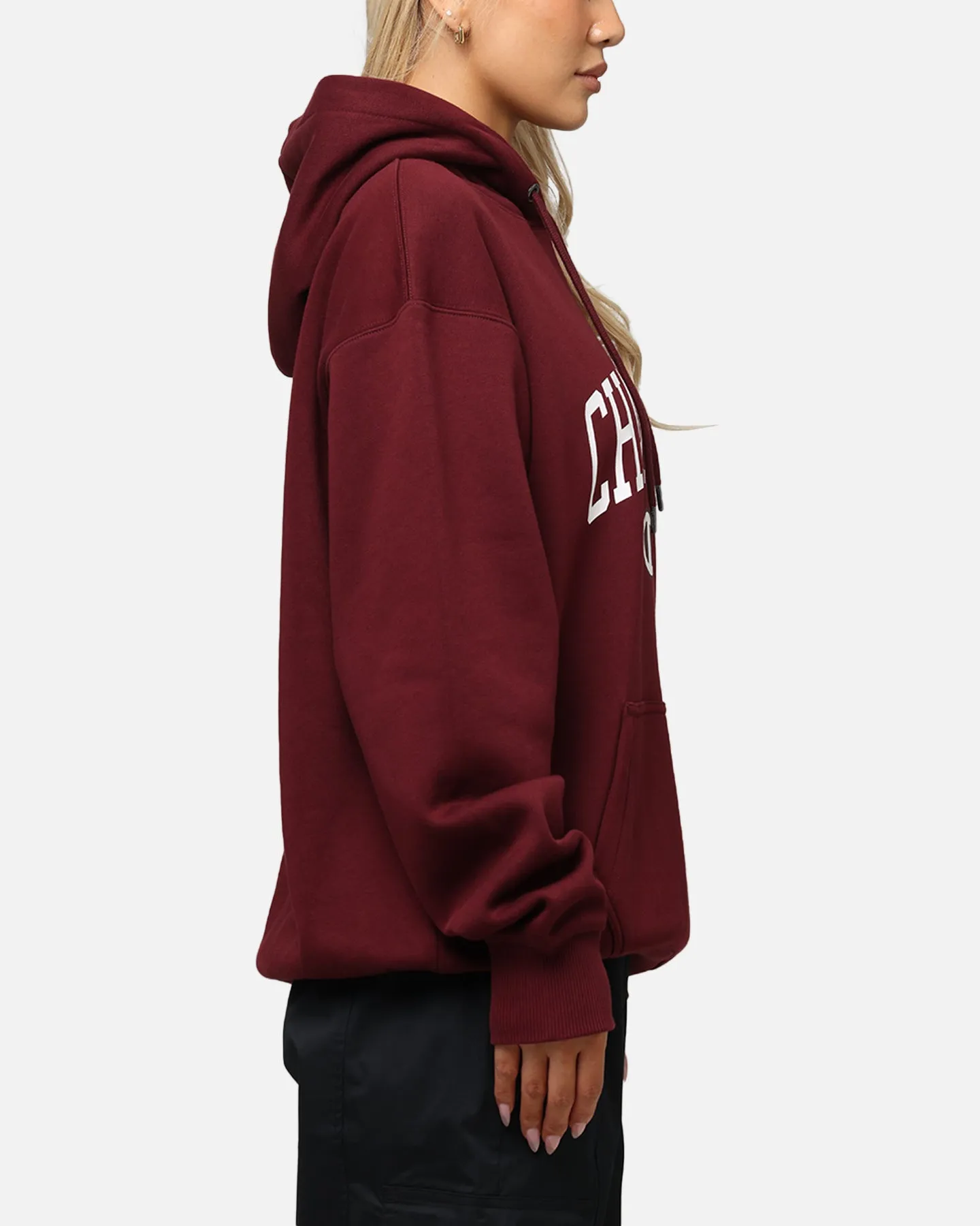 Champion Rochester Graphic Hoodie Red Flexible Cuff