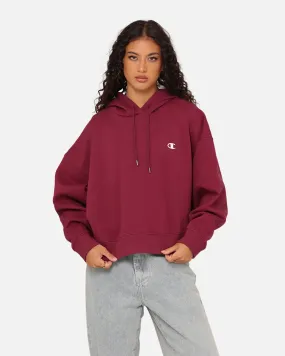 Champion Women's Rochester Base Hoodie Plum Fairy Indoor Use
