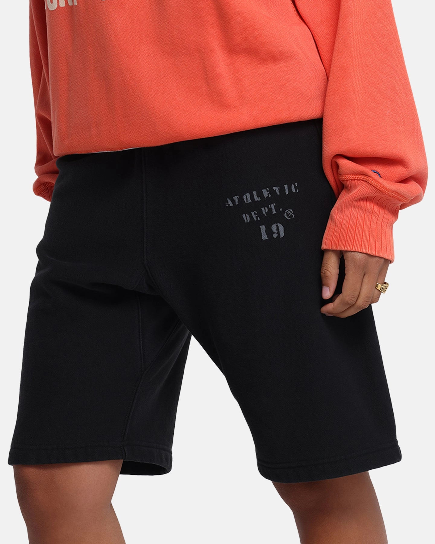 beauty industry Champion 50's RW Fleece Shorts Black