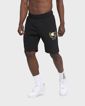 Champion Champion x Culture Kings Rev Weave Shorts Black/Gold Simple Appeal