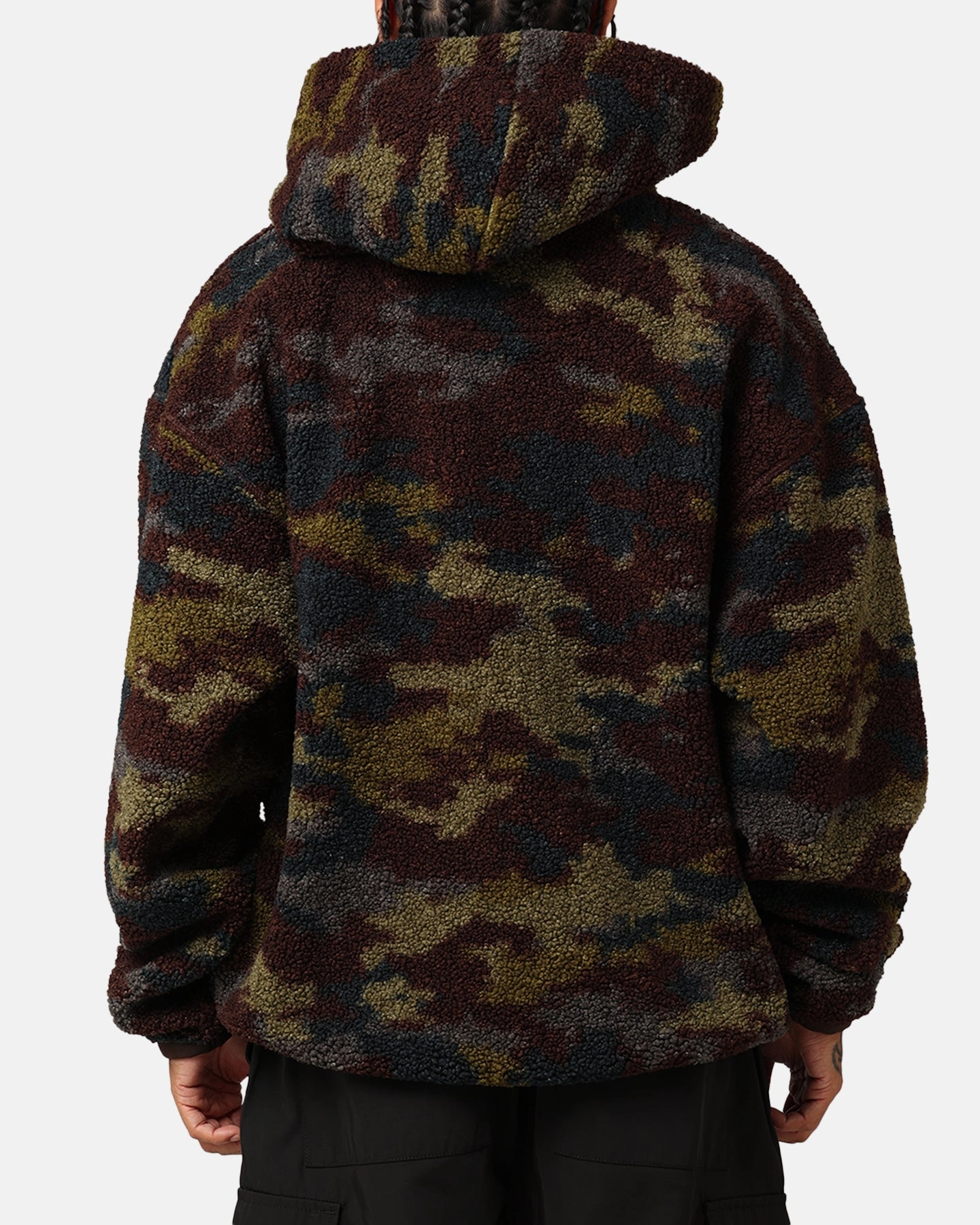 Champion Reb Element Sherpa Fleece Hoodie Print R4h Classic Comfort hot - weather option