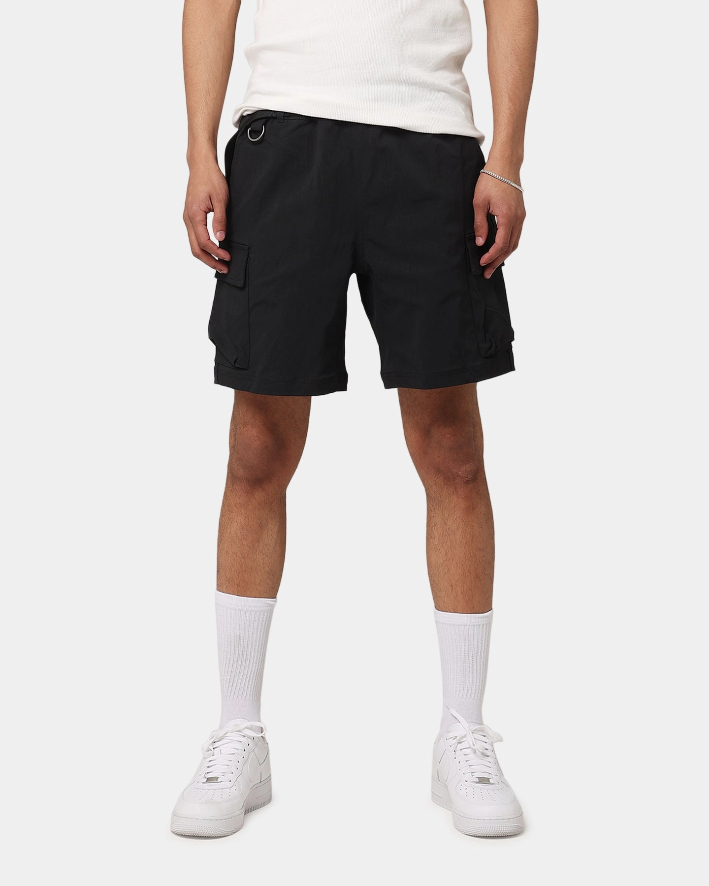 Quick Release Buckle Champion Rebound Script Hike Short Black