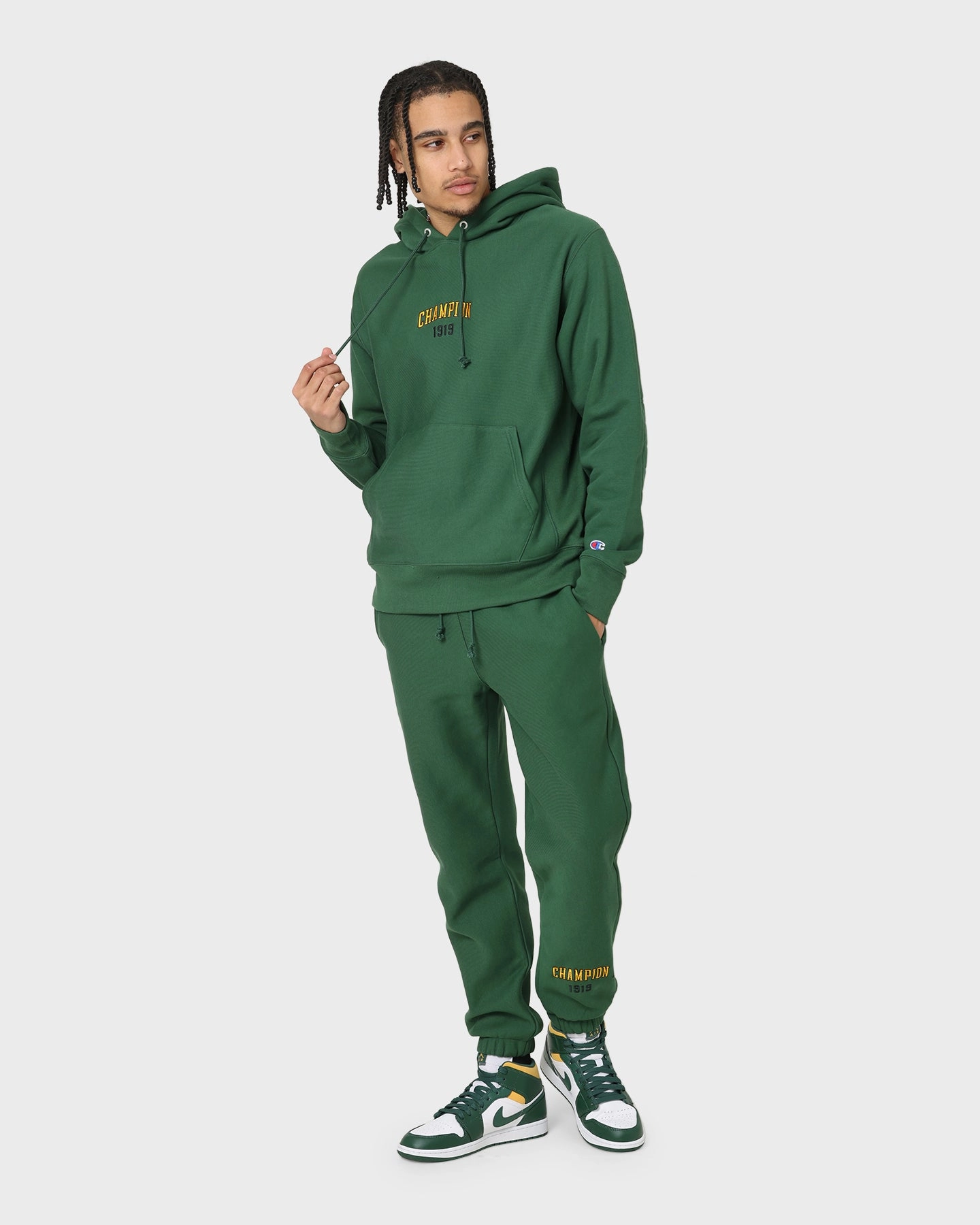 Champion Reverse Weave Collegiate Heritage Hoodie Lacross Benefit