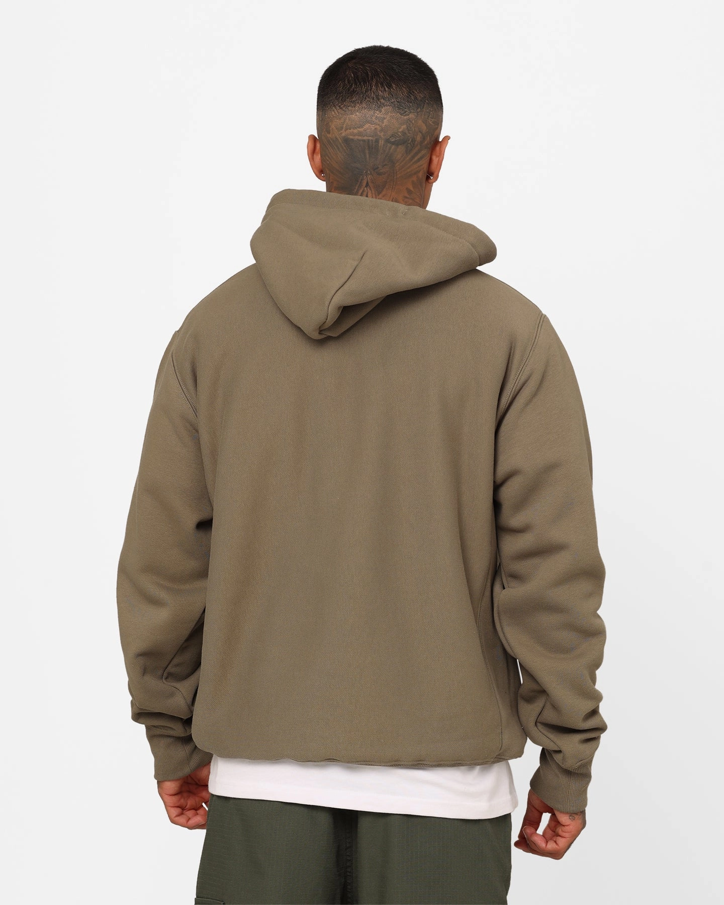 Champion Reverse Weave Small C Hoodie Lady Fern Discount Heritage